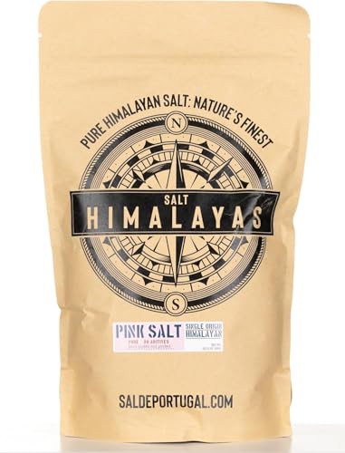 Sal Rosa del Himalaya Recarga 800 g – Cristales de Sal Gema Gruesa – Natural y Sin Refinar – Ideal para Cocinar y Condimentar