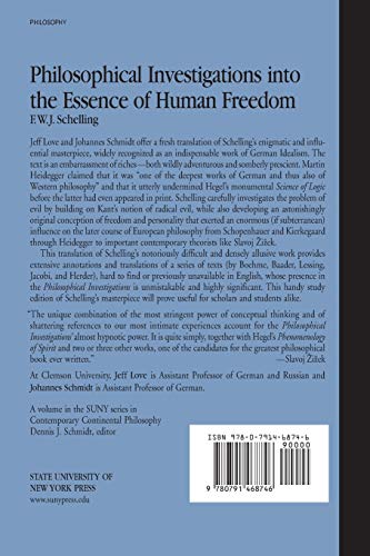 Philosophical Investigations into the Essence of Human Freedom (Contemporary Contin Philosophy) - Image 2