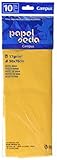 Bolsas de 10 hojas Makro Paper CT10-YW - Papel de seda, bolsa de 10 hojas, color amarillo