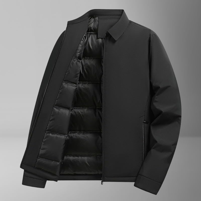 Blouson court d'hiver homme patchwork chaud et décontracté - 6