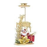 3. Este candelabro votivo de hierro es adecuado para la decoración de su mesa de café, sala de estar y cocina.