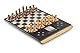 MILLENNIUM ChessGenius Pro Wood Edition Schachcomputer – Edle Holzoptik mit Echtholzfiguren, benutzerfreundliche Bedienung, mobil und vielseitig, ideal für Hobbyspieler mit KI-Lernfunktionen