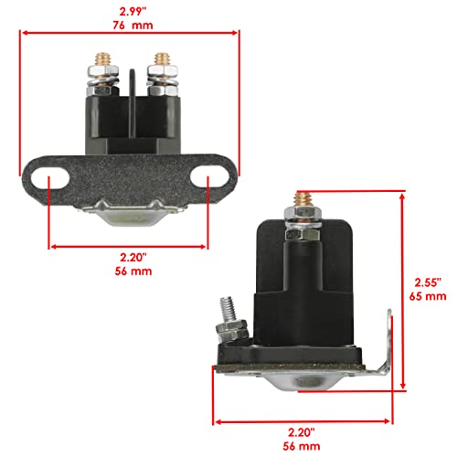 Caltric Starter Relay Solenoid compatible con Polaris ATV Trail Boss 330 2003-2006 Nuevo miniatura 2