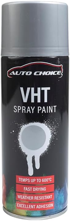 VHT Silver Spray Paint 400ml – High Temp Multi Surface Aerosol Paint for Metal, Plastic, Wood & Automotive Use, Fast Drying, Durable Finish, Fade & Weather Resistant