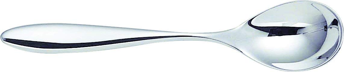 Alessi Sg38/7 Mami Cuiller à Thé en Acier Inoxydable 18/10 Brillant, Set de 6 Pièces, Argent