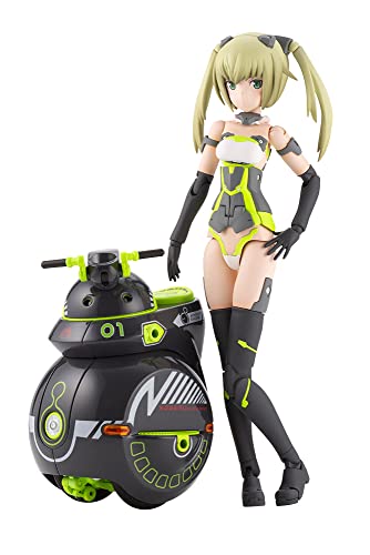 Kotobukiya Frame Arms Girl - Figura de plástico modelo Innocentia (Racer) y Noseru (versión de especificaciones de carrera) 15 cm