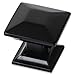 Southern Hills Black Cabinet Knobs - Pack of 5 - Square Kitchen Cupboard Knobs Drawer Pulls SHKM006-BLK-5