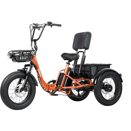 Creek Pro Folding Electric Tricycle for Adults, Etrike with