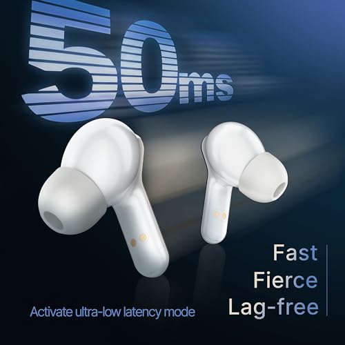 Image of Mivi DuoPods Roar (New Launch) 13mm AAC Audio Tech | AI-ENC | Dual Mic | 5.3 Bluetooth Ear Buds | 70Hrs Battery | Fast Charge | IPX4 | Low Latency | Gaming Earbuds
