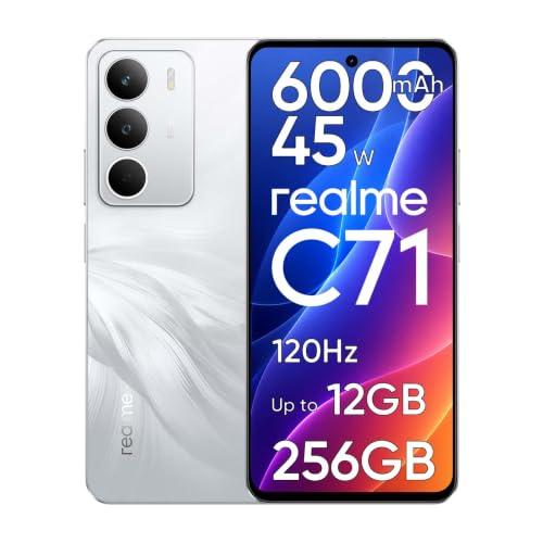 realme C71 Smartphone, 4GB RAM 256GB ROM...