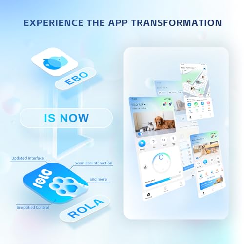 Enabot Home Security Camera with Self-Charging, Night Vision, Wireless Camera for Pet Elderly Baby, 16GB SD Storage APP Remote Control