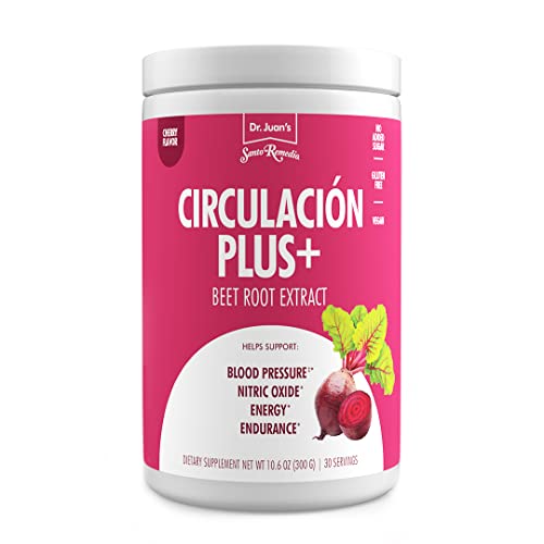 Santo Remedio Circulacion Plus, Nutritional Supplement, Beets Extract, Superfood for Circulation and...