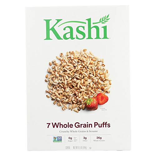 Kashi 7 Whole Grain Cereals Puffs, 6.5 Ounce -- 10 per case.