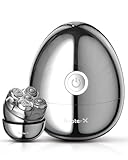 Electric Razors for Women - Magnetic 5D Floating Painless Shaver, Cordless Rechargeable Hair Remover, IPX6 Waterproof Wet Dry Shaving for Legs, Bikini, Face, Underarm, Arm (Gun, Glossy)