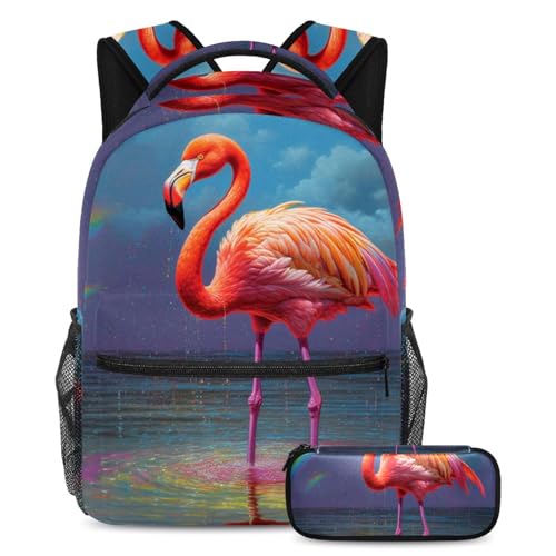 Sac à dos flamant rose pour voyage et cours le cartable idéal des adolescents