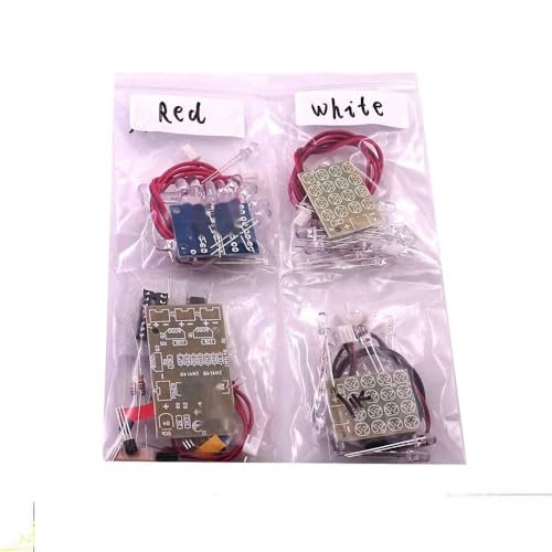 Kit de 50 módulos LED NE555 y CD4017 para proyectos de bricolaje electrónico 2