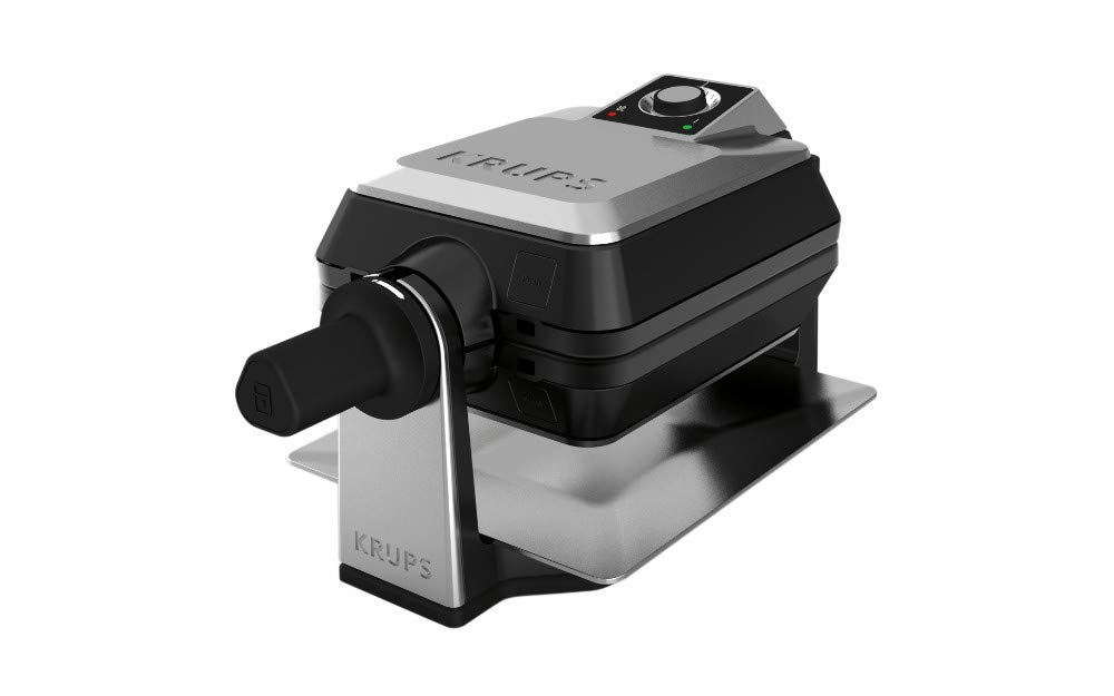Krups FDD 95 D waffle maker pro­fes­sion­al 1400W stainless steel/black
