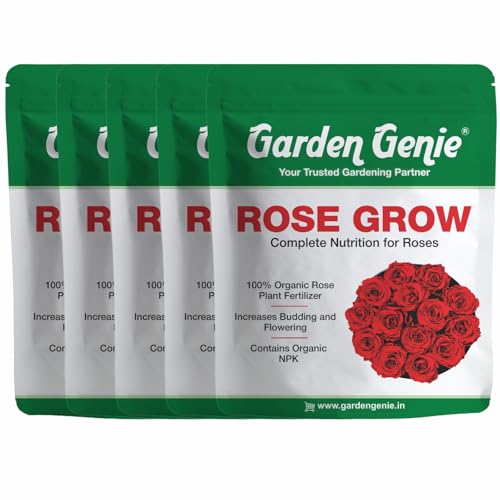 Image of Garden Genie Rose Grow 4 Kg | Organic Plant Food Fertilizer for Rose Fertilizer for Plant | Essential Nutrients, Promotes Vibrant Blooms