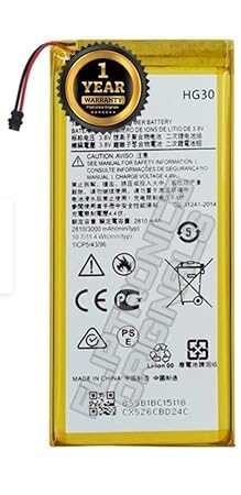 Image of HG30 Battery for Motorola G5S XT1790 / XT1791 / XT1792 / XT1793 / XT1794 / XT1795 / XT1797 / Battery with 1 Year Warranty**** (X44)