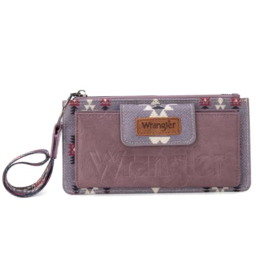 wrangler wristlet wallets for women western clutch purse rfid wallet womens