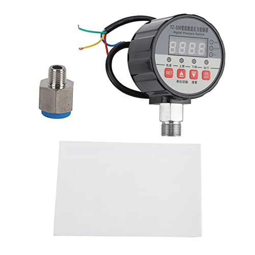Pressostat numérique G1/4 à haute précision 0,5% FS pour régulation d'air et pompe 220V