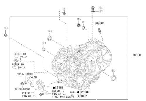 TOYOTA (g^) i TRANSAXLE ASSY, HYBRID VEHICLEnCubhr[N gXANXASSYi 30900-12020