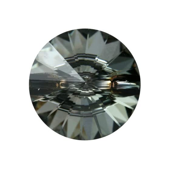 Bottone originale Swarovski BOTTONE tondo originale SWAROVSKI ELEMENTS 12 mm sage 3015 rotondo