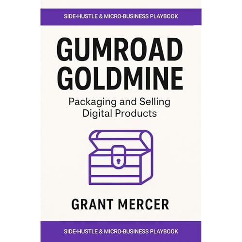 Gumroad Goldmine Audiolibro Por Grant Mercer arte de portada