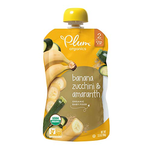 Plum Organics | Stage 2 | Organic Baby Food Meals [6+ Months] | Fruit, Veggie & Grain Variety Pack | 3.5 Ounce Pouch (Pack Of 18) #TOP3