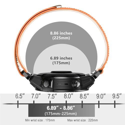 SumRioo QuickFit 22mm Watch Strap for Garmin Fenix 8/8 Solar 47mm/Fenix 7 Pro/7/6 Pro/6/5 Plus/5 - Image 4