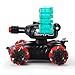 BOKSIYUR RC Car Shoot Bullet,Rc Tank That Shoots,Battle ANK with Remote Control Tank That Shoots Foam Darts-Stunts, 16 Foam Darts - Birthday Presents ForKids 7 8 9 10 11 Year Old（red）