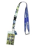 Doctor Who Breakaway Lanyard Exploding Tardis Badge ID Holder 1 1/2' Rubber Tardis Charm for Keys Keychain