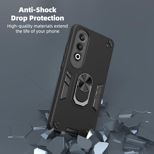 Image of NDCOM for Slim for OnePlus Nord CE 4 - Durable OnePlus Nord CE4 Cover, Precision Fit One Plus Nord CE4 Back Cover, Protective One Plus Nord CE 4 Cover Ring Holder Case