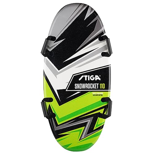 STIGA Foam Board Foamboard Snowrocket Speed, for Riding on The Snow - 110 cm Green
