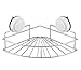 Produktbild KYQ KYQXDB Badezimmer-Versorgungsmaterialien Toilette-Badezimmer Badezimmer-Regal-Eckduschkorb Starkes Saug-Badezimmer-Duschwand-Regal-Speicher-Rack für Hauptbadezimmer-Zusatz
