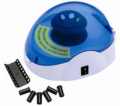 TOPCHANCES Professional Electric Lab Laboratory Mini Centrifuge Machine Lab Medical Practice 12000 RPM 220V/ 2 Rotors