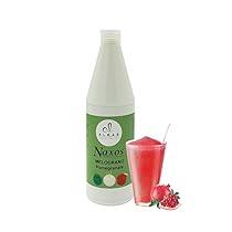 Almar – Sciroppo Superconcentrato per Granita, Gusto Melograno, Da Usare Con Base Granita Naxos, Pronto in Pochi Secondi, Ideale per Bar, Chioschi e Uso Domestico, Senza Conservanti, Bottiglia da 1kg
