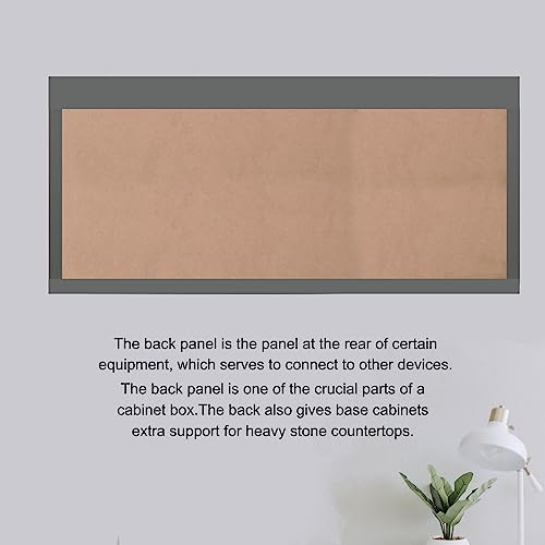 Image of SPECIALITY PANELS Door Multipurpose Storage Cabinet & Adjustable Shelf | Space Organizer | Termites Resistance | Wall Mounted for Office, Kitchen Finish (Grey & Highland Pine, Door 3)