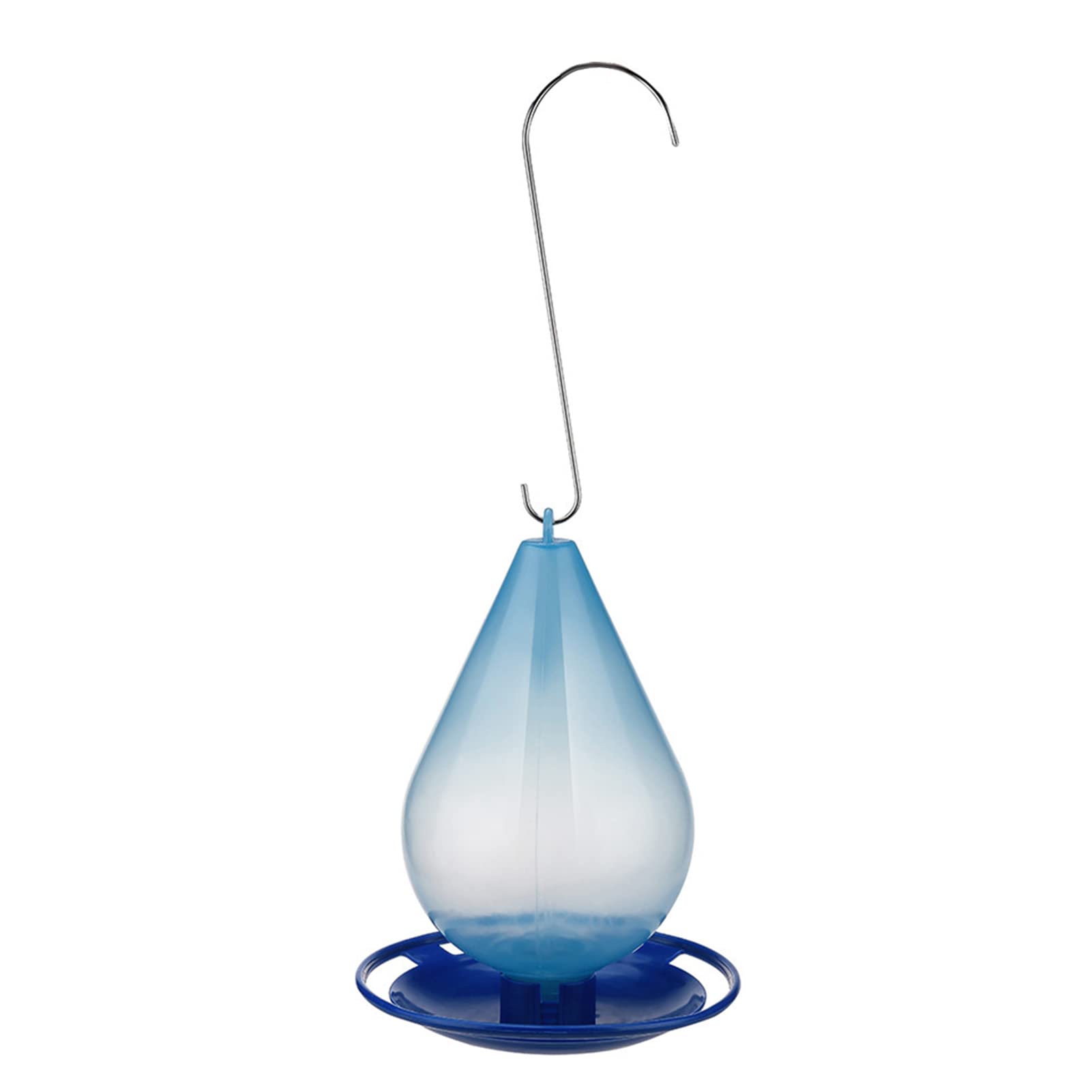 Abreuvoir pour Oiseaux, Réservoir Transparent en Forme de Goutte de Pluie, Facile à Suspendre et à Afficher, Mangeoire à Eau pour Oiseaux, capacité de 1 Litre, Outil