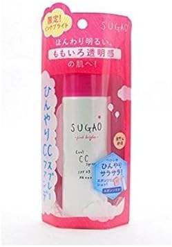 Amazon Sugao スガオ ひんやりccスプレーファンデ 限定ピンクブライト ロート Ccクリーム 通販