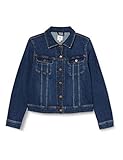 Tejido vaquero elástico Lee Slim Rider Chaquetas Vaqueras, Dark Hunt, 1XL para Mujer