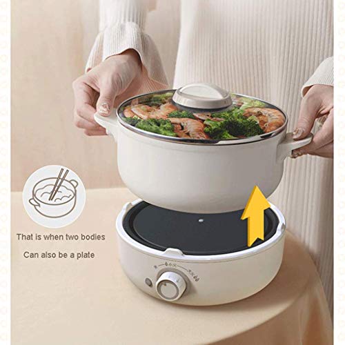 WALNUTA Elektroherd, Frittieren Und Kochen Multifunktions-Reiskocher, Instant Gemüse Und Gesunde Lebensmittel… – Bild 3