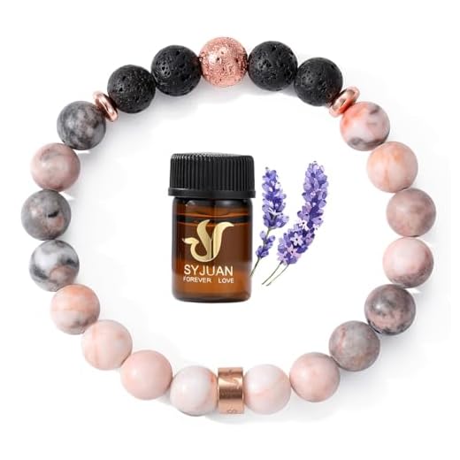 Lavender Aromatherapy Bracelet for Women
