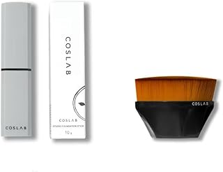 Juego de brochas Kabuki planas y base de barr...