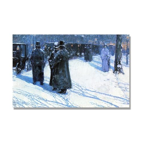 Tableaux Impressionnistes Childe Hassam pour Habiller un Grand Mur Vide