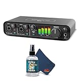 MOTU M4 4x4 USB-C Audio Interface Bundle with 6Ave Cleaning Kit