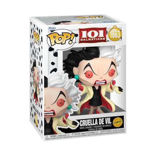 Figurine Funko Pop Disney 101 Dalmatians S2 Cruella De Vil with Chase Modèle aléatoire - vue 4