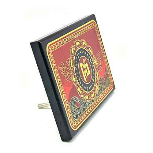 Feng Shui Anti Burglary Plaque Blue Rhinoceros Elephant Against Violence Rhino Talisman