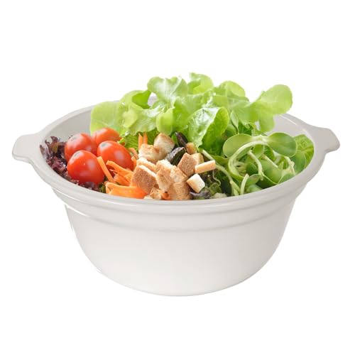 Tazón Cerámico Multiusos 5 QT Blanco Redondo miniatura 1