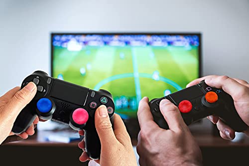 image for Cabuas 36pcs Joystick Grip for Ps5 Ps4 Controller, Silicone Thumb Grip